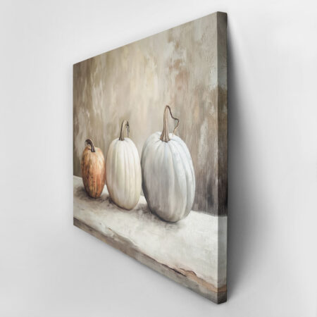 Πίνακας σε Καμβά VINTAGE AUTUMN HALLOWEEN PUMPKINS 2 -  Sticky 2