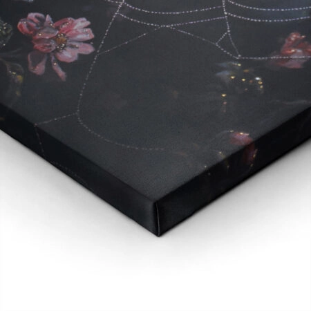 Πίνακας σε Καμβά VINTAGE AUTUMN SPIDER WEB 5 -  Sticky 1
