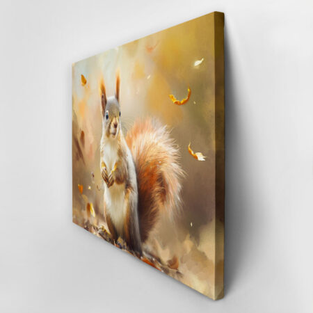 Πίνακας σε Καμβά VINTAGE AUTUMN SQUIRREL 2 -  Sticky 2