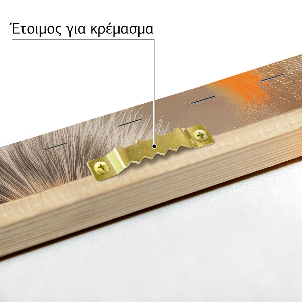 Πίνακας σε Καμβά VINTAGE AUTUMN SQUIRREL 3