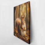 Πίνακας σε Καμβά VINTAGE AUTUMN SQUIRREL 6