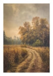 Poster VINTAGE AUTUMN COUNTRY PATH 5