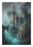 Poster VINTAGE AUTUMN HALLOWEEN DARK CASTLE 10