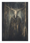 Poster VINTAGE AUTUMN HALLOWEEN DARK WITCH 3
