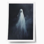 Poster VINTAGE AUTUMN HALLOWEEN GHOST 3