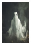 Poster VINTAGE AUTUMN HALLOWEEN GHOST 5