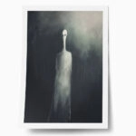 Poster VINTAGE AUTUMN HALLOWEEN GHOST 6