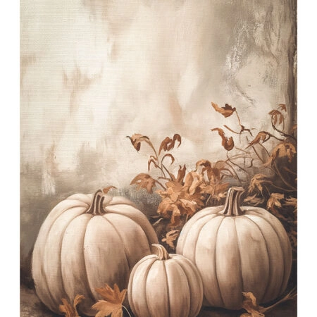 Poster VINTAGE AUTUMN HALLOWEEN PUMPKINS 12 -  Sticky 2
