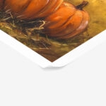 Poster VINTAGE AUTUMN HALLOWEEN PUMPKINS 7
