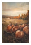 Poster VINTAGE AUTUMN HALLOWEEN PUMPKINS 8