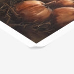 Poster VINTAGE AUTUMN HALLOWEEN PUMPKINS 8