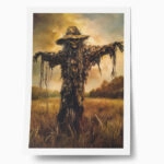 Poster VINTAGE AUTUMN HALLOWEEN SCARECROW 2