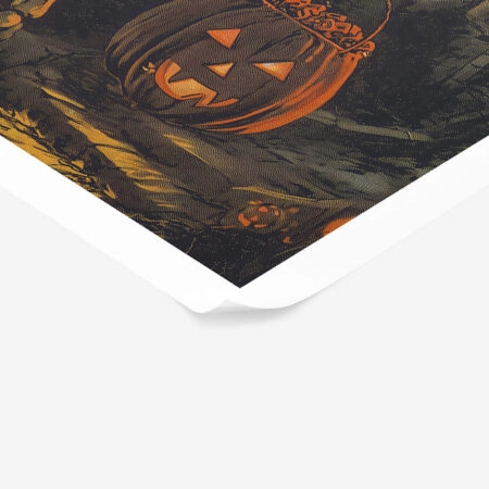 Poster VINTAGE AUTUMN HALLOWEEN SKELETON 2 -  Sticky 1