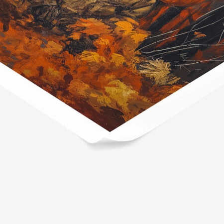 Poster VINTAGE AUTUMN HALLOWEEN SLASHER -  Sticky 1