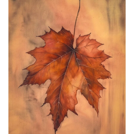 Poster VINTAGE AUTUMN LEAF 2 -  Sticky 2
