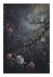Poster VINTAGE AUTUMN SPIDER WEB 5