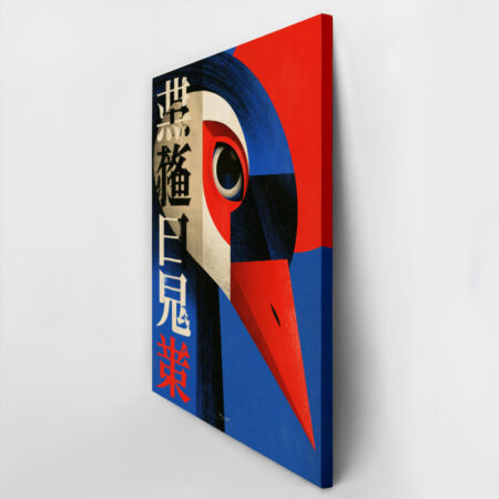 Πίνακας σε Καμβά CHINESE CRANE -  Sticky 2