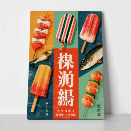 Πίνακας σε Καμβά CHINESE FOOD - 