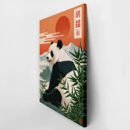 Πίνακας σε Καμβά CHINESE PANDA -  Sticky 2
