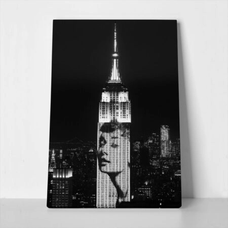 Canvas Print FASHION AUDREY