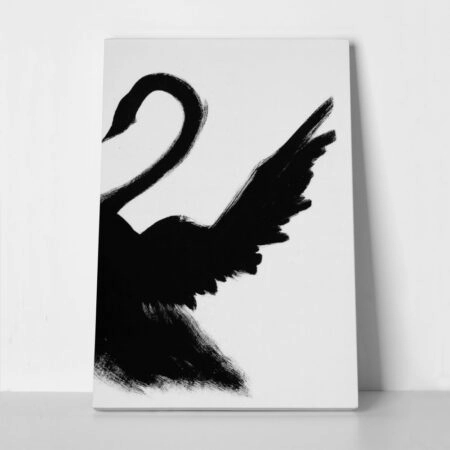 Canvas Print FASHION SWAN