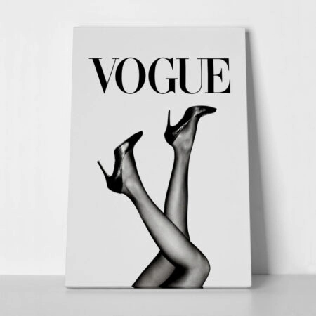 FASHION VOGUE LEGS Canvas Print