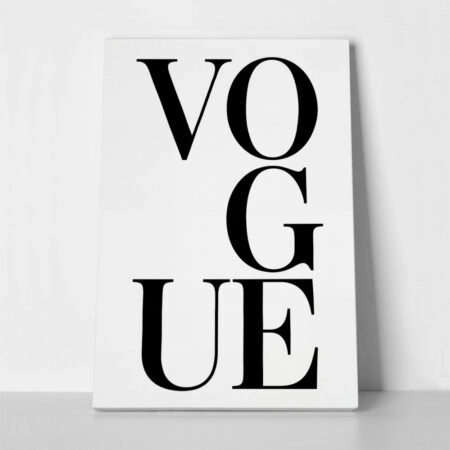 FASHION VOGUE Canvas Print