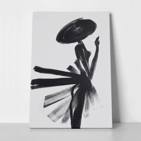 FASHION WOMAN Canvas Print