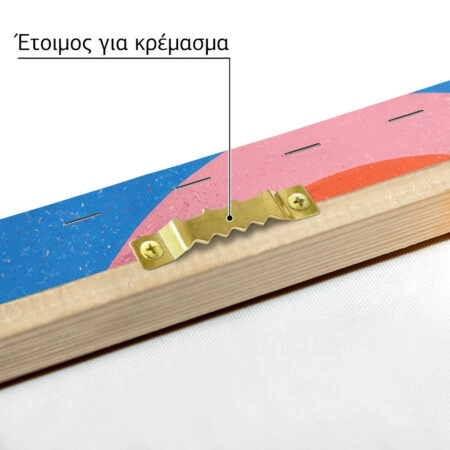 Πίνακας σε Καμβά JAPANESE ABSTRACT FACE -  Sticky 4