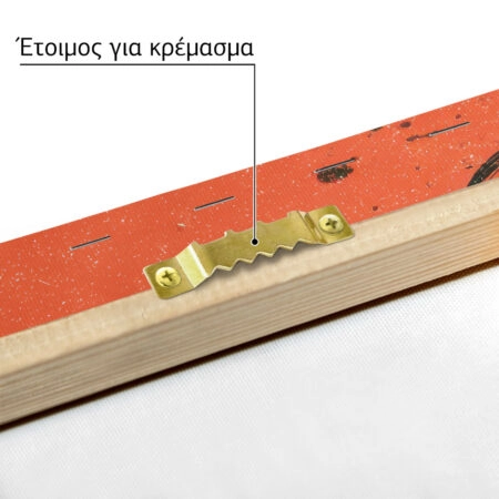 Πίνακας σε Καμβά JAPANESE DRAGON AND SAMURAI -  Sticky 4