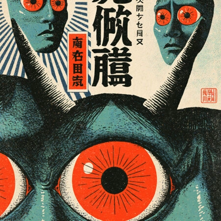 Πίνακας σε Καμβά JAPANESE EYE 8 -  Sticky 5
