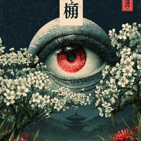 Πίνακας σε Καμβά JAPANESE EYE 9 -  Sticky 5