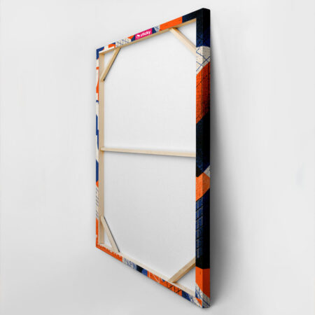 Πίνακας σε Καμβά JAPANESE GEOMETRIC TYPOGRAPHY 2 -  Sticky 3