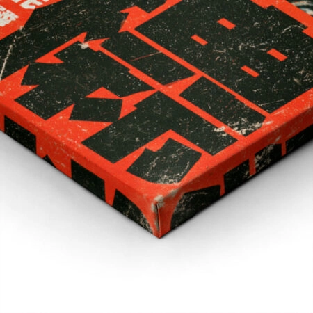 Πίνακας σε Καμβά JAPANESE KABUKI 4 -  Sticky 1