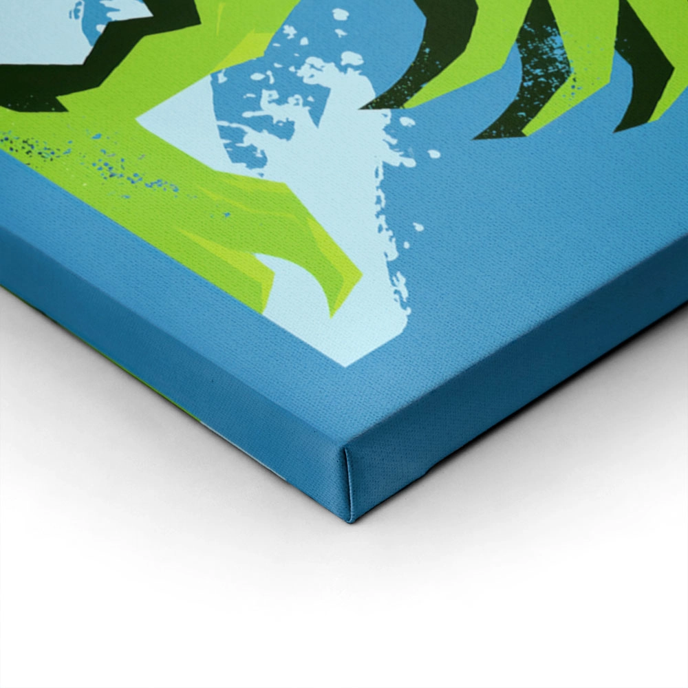 Canvas Print JAPANESE KAIJU MONSTER 2