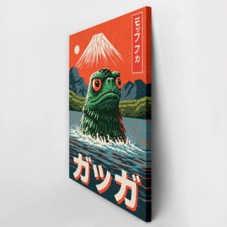 Πίνακας σε Καμβά JAPANESE KAIJU MONSTER 3 -  Sticky 2