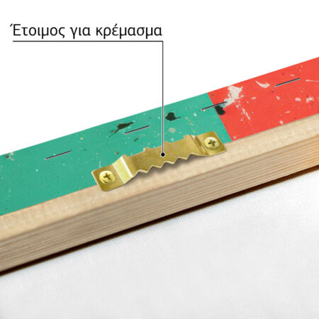 Πίνακας σε Καμβά JAPANESE KATANA TYPOGRAPHY -  Sticky 4