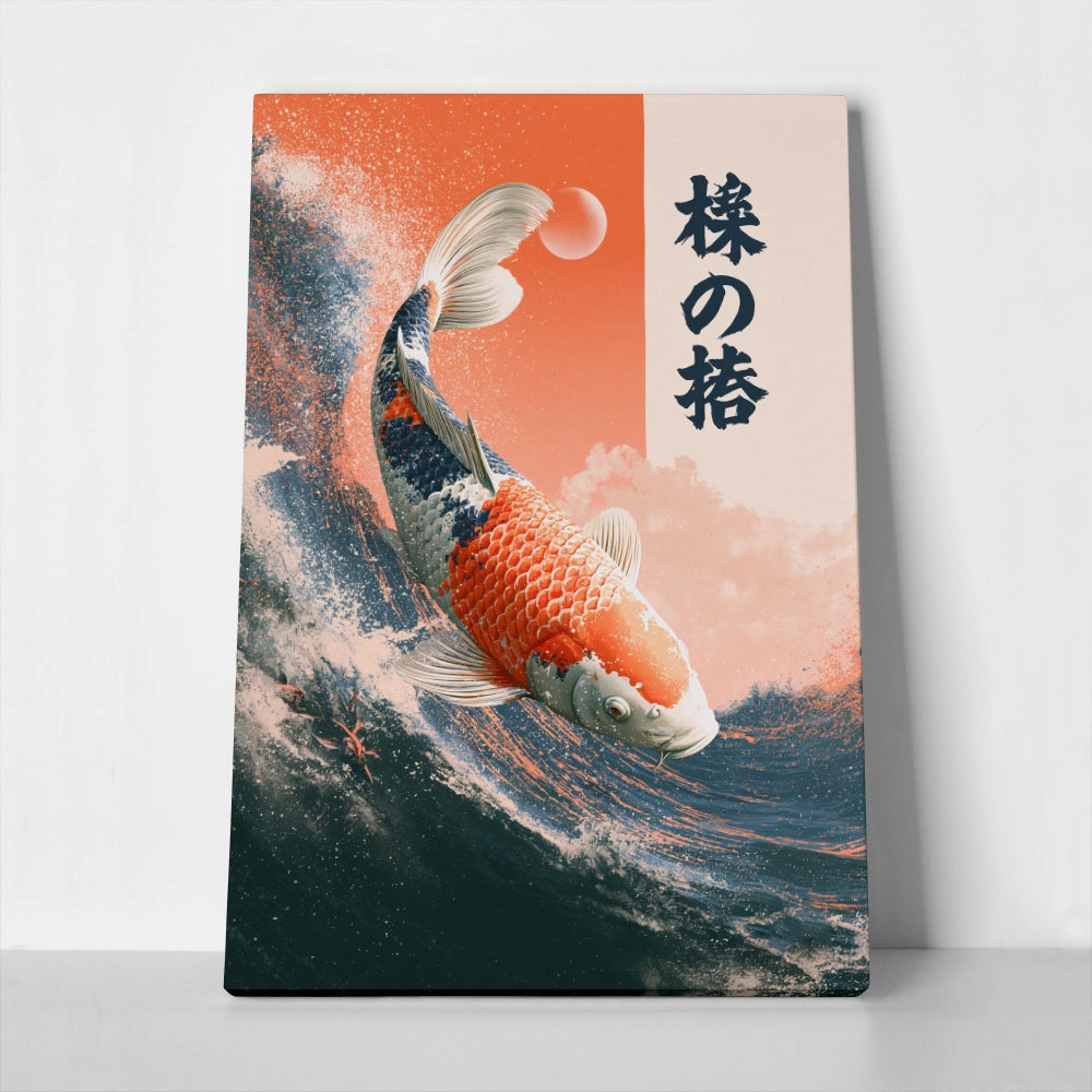 Canvas Print JAPANESE KOI 4