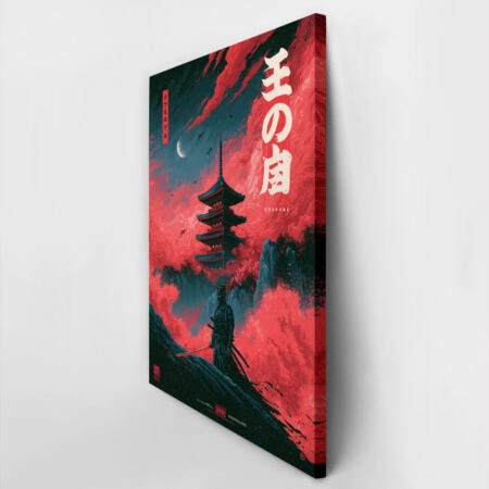 Πίνακας σε Καμβά JAPANESE LONE SAMURAI 5 -  Sticky 2