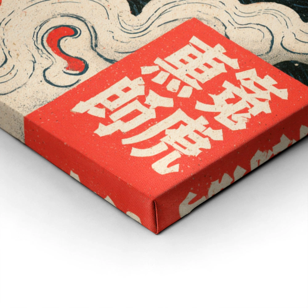 Πίνακας σε Καμβά JAPANESE ONI DEMON 2