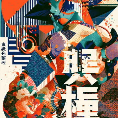 Πίνακας σε Καμβά JAPANESE POP ART 2 -  Sticky 5