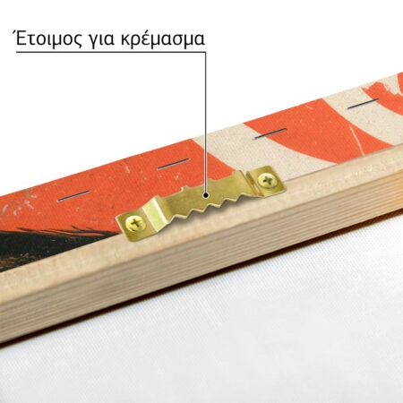 Πίνακας σε Καμβά JAPANESE ROARING TIGER 3 -  Sticky 4