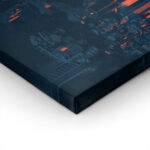 Canvas Print JAPANESE TOKYO SKYLINE