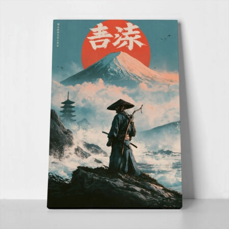 Πίνακας σε Καμβά JAPANESE WANDERER