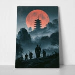 Πίνακας σε Καμβά JAPANESE WARRIORS