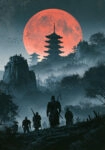 Πίνακας σε Καμβά JAPANESE WARRIORS