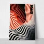Πίνακας σε Καμβά JAPANESE WAVES