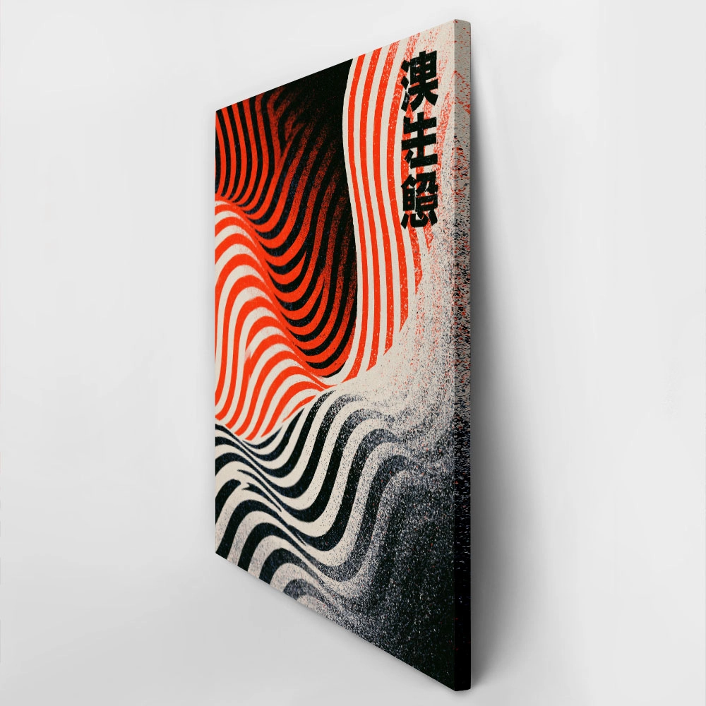 Πίνακας σε Καμβά JAPANESE WAVES