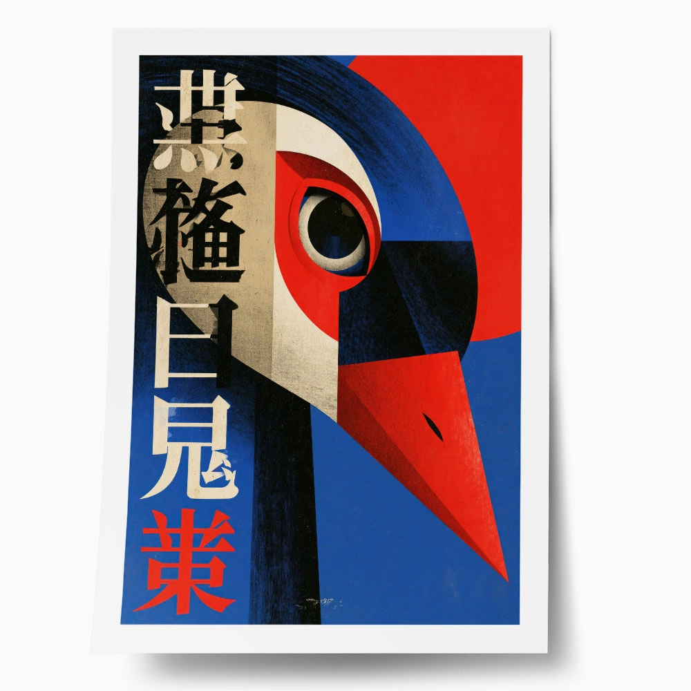 Poster CHINESE CRANE