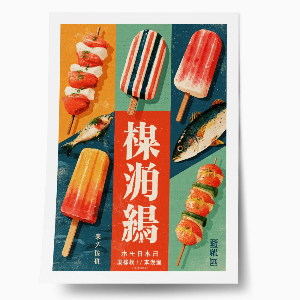 Poster CHINESE FOOD